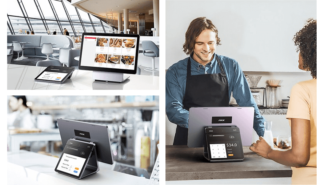Three images of the Elys Workstation and the Elys Tablet in various use case environments such as countertop.
