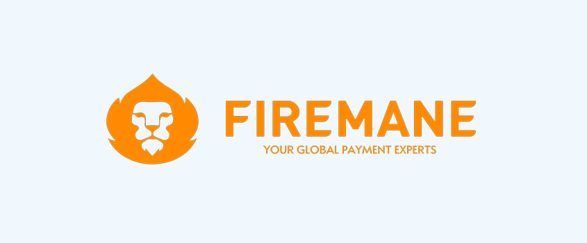 FIREMANE orange logo, Your global payment experts